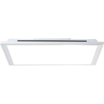 BRILLIANT Alissa LED Plafondpaneel - 40x40cm, Zilver/Wit, 32W, Dimbaar BRILLIANT Alissa LED Plafondpaneel - 40x40cm, Zilver/Wit, 32W, Dimbaar