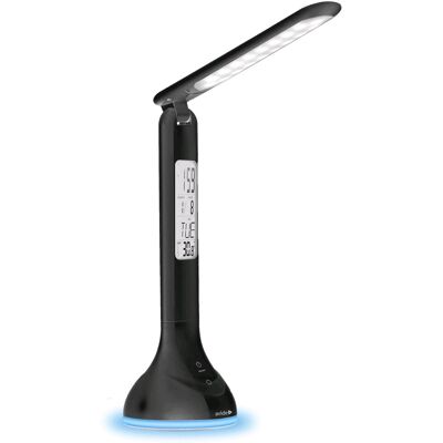 Avide LED bureaulamp - RGB sfeerlicht, LCD, 4W, zwart Avide LED bureaulamp - RGB sfeerlicht, LCD, 4W, zwart