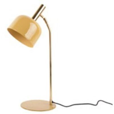 Leitmotiv tafellamp smart - geel - 23x19.5x56cm - modern Leitmotiv tafellamp smart - geel - 23x19.5x56cm - modern