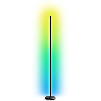 Nanoleaf matter smart multicolor floor lamp - slimme vloerlamp - rgbw - werkt met apple home/google home/ amazon alexa - zwart Nanoleaf matter smart multicolor floor lamp - slimme vloerlamp - rgbw - werkt met apple home/google home/ amazon alexa - zwart