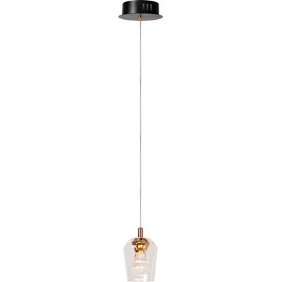 Lucide Berliane Hanglamp - Vervangbare LED-dimmer - Transparant Lucide Berliane Hanglamp - Vervangbare LED-dimmer - Transparant