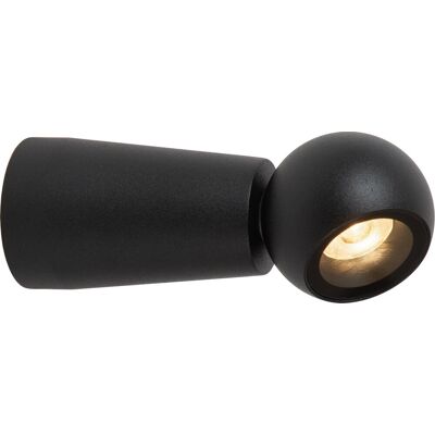 Lucide Ipsos Wandlamp - Zwart - IP54 - Badkamer Lucide Ipsos Wandlamp - Zwart - IP54 - Badkamer