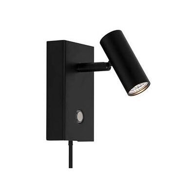 Enzo Nordlux led wandlamp omari 3.2w zwart touch - 4800438 Enzo Nordlux led wandlamp omari 3.2w zwart touch - 4800438