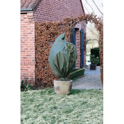 Nature - winterhoes - 300 x ø250cm - groen - afdekhoes - met rits Nature - winterhoes - 300 x ø250cm - groen - afdekhoes - met rits