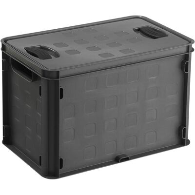 Sunware - square gesloten krat 26l antraciet - 40,6 x 25,6 x 26,1 cm Sunware - square gesloten krat 26l antraciet - 40,6 x 25,6 x 26,1 cm