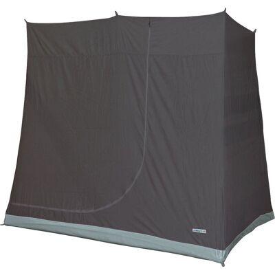 Euro Trail Camping Shelter - 21599 - Ruime katoenen/PVC tent voor 2, wit/grijs Euro Trail Camping Shelter - 21599 - Ruime katoenen/PVC tent voor 2, wit/grijs