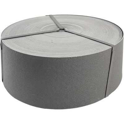 Nature - borderrand op rol - grijs - 15cm x 40m - 3mm dik - flexibel Nature - borderrand op rol - grijs - 15cm x 40m - 3mm dik - flexibel