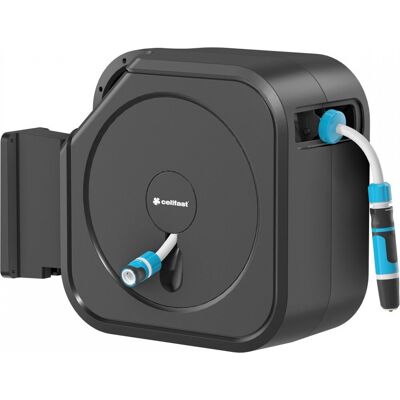 Cellfast - wandslangenbox - automatische slanghaspel, 30m 1/2'' slang, sproeier, aansluitstukken, ergo xl Cellfast - wandslangenbox - automatische slanghaspel, 30m 1/2'' slang, sproeier, aansluitstukken, ergo xl