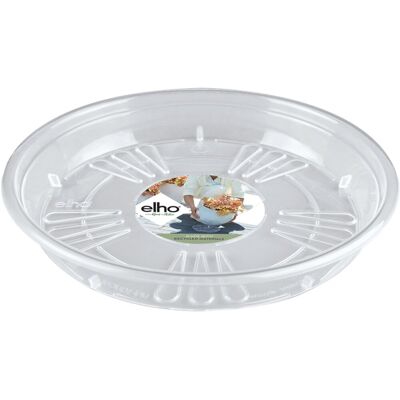 Elho uni-schotel rond 33 - schotel voor binnen & buiten - ø 32.0 x h 4.2 cm - transparant Elho uni-schotel rond 33 - schotel voor binnen & buiten - ø 32.0 x h 4.2 cm - transparant