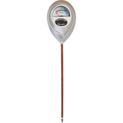 Nature - vochtigheidsmeter - hygrometer - grijs - h27 x 6 x 3,5cm Nature - vochtigheidsmeter - hygrometer - grijs - h27 x 6 x 3,5cm