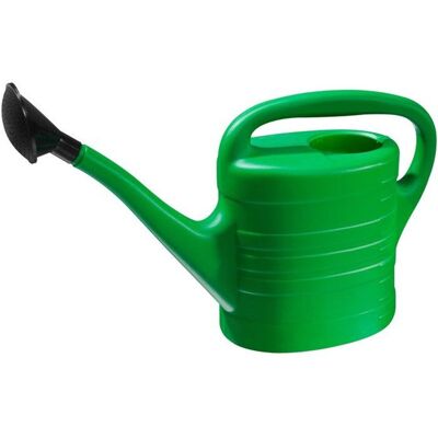 Nature - gieter 10l - kunststof - groen - met broeskop/sproeikop - tuinplanten gieter Nature - gieter 10l - kunststof - groen - met broeskop/sproeikop - tuinplanten gieter