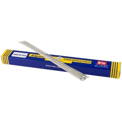 Alpina Spaken 185-13 ø2.33mm fg 2.6- zink (144 stuks) Zilver Alpina Spaken 185-13 ø2.33mm fg 2.6- zink (144 stuks) Zilver