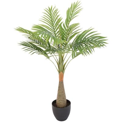Overige Merken Kunstplant palm 20x80 cm groen Overige Merken Kunstplant palm 20x80 cm groen