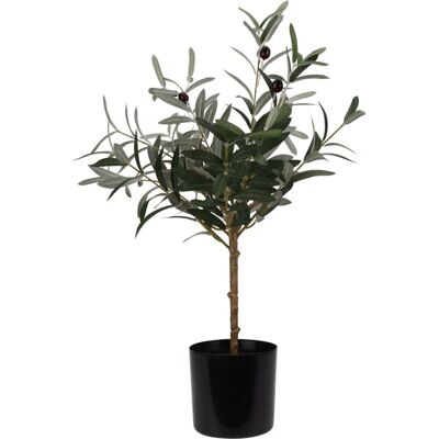 Overige Merken Kunstplant olijfboom 45x66 cm groen Overige Merken Kunstplant olijfboom 45x66 cm groen