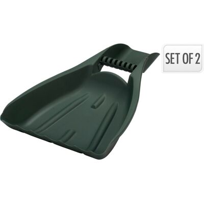 Overige Merken Bladschep 48x34.5x9.5 cm 2 stuks groen Overige Merken Bladschep 48x34.5x9.5 cm 2 stuks groen