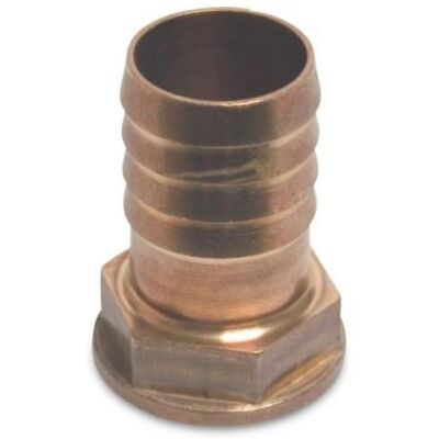 SIBO Messing Slangtule - 1 ¼” x 32 mm Buisaansluiting SIBO Messing Slangtule - 1 ¼” x 32 mm Buisaansluiting
