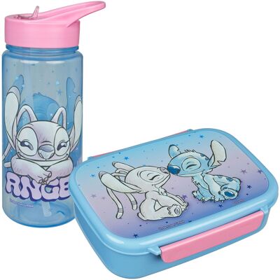 Undercover Lilo & stitch broodtrommel en drinkbeker Paars Undercover Lilo & stitch broodtrommel en drinkbeker Paars