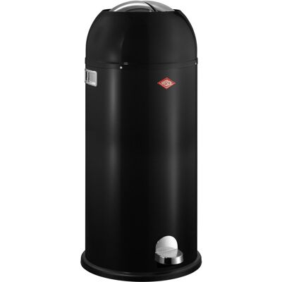 Wesco kickmaster maxi prullenbak pedaalemmer 40 liter metaal - zwart vuilnisbak - made in germany Wesco kickmaster maxi prullenbak pedaalemmer 40 liter metaal - zwart vuilnisbak - made in germany