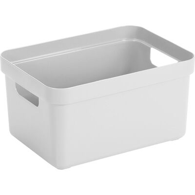 Sunware - sigma home opbergbox 5l wit - 25,2 x 17,5 x 12,2 cm Sunware - sigma home opbergbox 5l wit - 25,2 x 17,5 x 12,2 cm