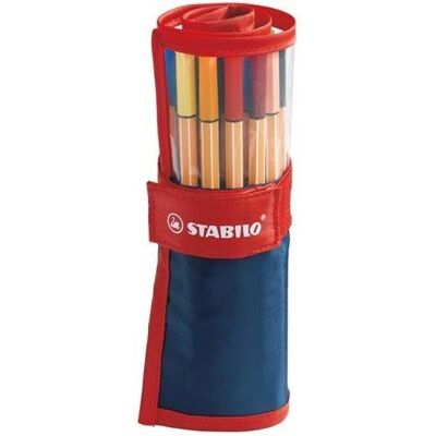 STABILO Point 88 viltstift - Set van 25 stuks STABILO Point 88 viltstift - Set van 25 stuks