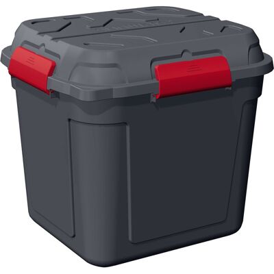 Sunware q-line waterdichte opbergbox met deksel 110l - 60.1x53.1x54.5 cm Sunware q-line waterdichte opbergbox met deksel 110l - 60.1x53.1x54.5 cm