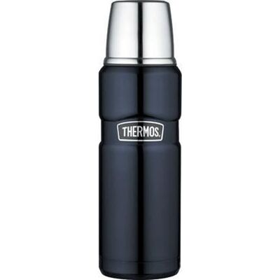 Thermos king fles 0.47 l blauw Thermos king fles 0.47 l blauw