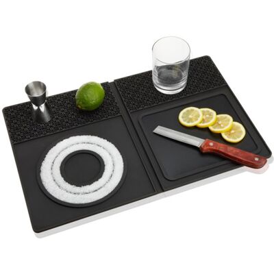 INNOVINE ™ bar mat met snijplank- grijs INNOVINE ™ bar mat met snijplank- grijs