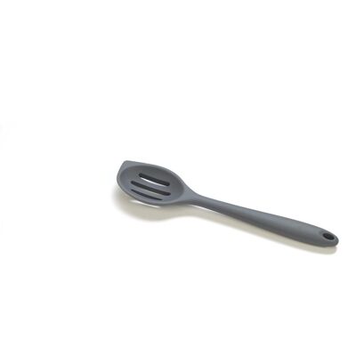 Basic Culinair lepel met gleuf - siliconen - 27cm Basic Culinair lepel met gleuf - siliconen - 27cm