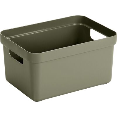 Sunware - sigma home opbergbox 5l donker groen - 25,2 x 17,5 x 12,2 cm Sunware - sigma home opbergbox 5l donker groen - 25,2 x 17,5 x 12,2 cm
