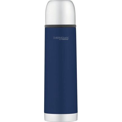 Thermos soft touch fles - 0,5 liter - blauw Thermos soft touch fles - 0,5 liter - blauw