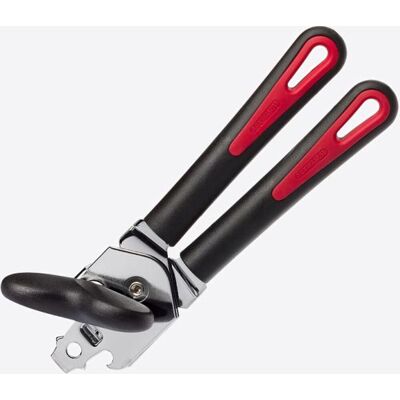 Westmark gallant blikopener uit metaal en kunststof zwart en rood 20.8x6.5x5.3cm Westmark gallant blikopener uit metaal en kunststof zwart en rood 20.8x6.5x5.3cm