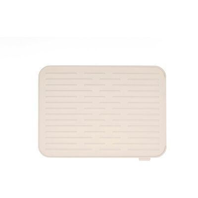 Brabantia Model Soft Beige Siliconen Spoelbakmat Brabantia Model Soft Beige Siliconen Spoelbakmat