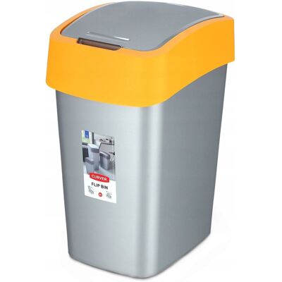 Curver 10L Oranje Afvalbak - Prullenbak Curver 10L Oranje Afvalbak - Prullenbak
