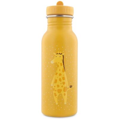 Trixie drinkfles - mr. giraffe - rvs waterfles voor kinderen - 500ml - lekvrije fles - geel - giraffe Trixie drinkfles - mr. giraffe - rvs waterfles voor kinderen - 500ml - lekvrije fles - geel - giraffe