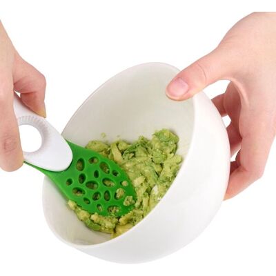 Alpina avocado snijder - opvouwbare avocadosnijder 3-in-1 - snijden, ontpitten en uitlepelen - keukengerei voor guacamole Alpina avocado snijder - opvouwbare avocadosnijder 3-in-1 - snijden, ontpitten en uitlepelen - keukengerei voor guacamole