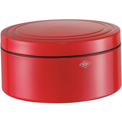 Wesco classic line gebaksdoos met deksel 4 liter metaal - roodoranje koekjesdoos special edition kerstmis Wesco classic line gebaksdoos met deksel 4 liter metaal - roodoranje koekjesdoos special edition kerstmis