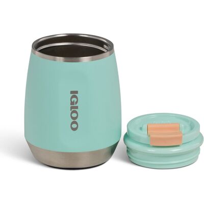 Igloo - flip 'n' sip - wijnbeker - groen - 0,295l - thermosfles Igloo - flip 'n' sip - wijnbeker - groen - 0,295l - thermosfles
