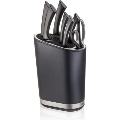GEFU smartline messenblok - universeel - zwart GEFU smartline messenblok - universeel - zwart