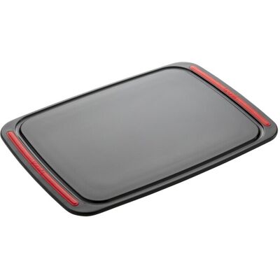 Brund easy cut snijplank 41x30x0.8 cm zwart/rood Brund easy cut snijplank 41x30x0.8 cm zwart/rood