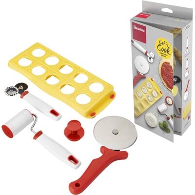 Metaltex Deko Food Line Set voor Pasta en Pizza - Keukenset Metaltex Deko Food Line Set voor Pasta en Pizza - Keukenset