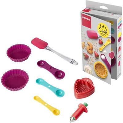 Metaltex taart en cake set voor het maken van taartjes en gebakjes Metaltex taart en cake set voor het maken van taartjes en gebakjes