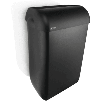 Satino black afvalbak kunststof (43 liter) Satino black afvalbak kunststof (43 liter)