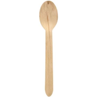 Lepel hout 16 cm (250 stuks) Lepel hout 16 cm (250 stuks)