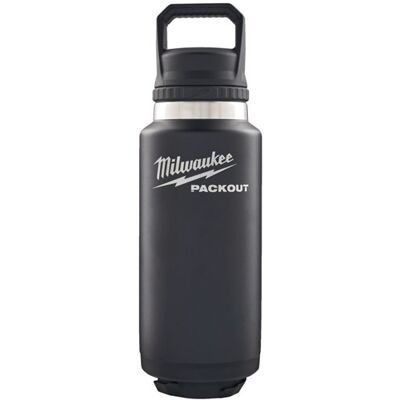 Milwaukee Packout Thermobidon - 1065ml - Zwart Milwaukee Packout Thermobidon - 1065ml - Zwart