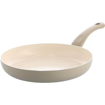 Kochstar essenz taupe keramische koekenpan - 28cm - pfas-vrij - inductie koekenpan - inductie pan - keramische anti-aanbaklaag - koelgreep - ovenbestendig tot 130° c - taupe Kochstar essenz taupe keramische koekenpan - 28cm - pfas-vrij - inductie koekenpan - inductie pan - keramische anti-aanbaklaag - koelgreep - ovenbestendig tot 130° c - taupe