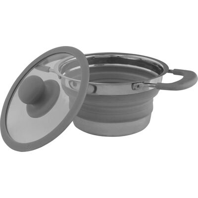 Eurotrail pan met deksel large - grey Eurotrail pan met deksel large - grey