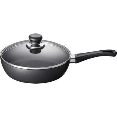Scanpan hapjespan / sauteerpan met deksel classic induction ø 24cm / 2 liter - geschikt voor alle warmtebronnen - standaard anti-aanbaklaag Scanpan hapjespan / sauteerpan met deksel classic induction ø 24cm / 2 liter - geschikt voor alle warmtebronnen - standaard anti-aanbaklaag