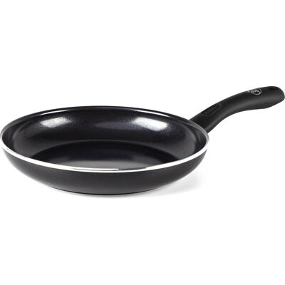 GreenChef diamond koekenpan 30cm - pfas-vrije antikleeflaag - koekenpan inductie - keramische koekenpan - ovenbestendig tot 160°c - koelgreep - zwart GreenChef diamond koekenpan 30cm - pfas-vrije antikleeflaag - koekenpan inductie - keramische koekenpan - ovenbestendig tot 160°c - koelgreep - zwart