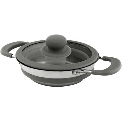 Eurotrail pan met deksel small - grey Eurotrail pan met deksel small - grey