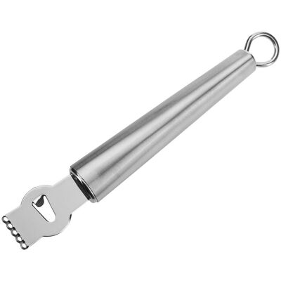 Westmark citroenschraper/zesteur met canneleermes, lengte: 17,5 cm, roestvrij staal, glory, zilver, 18302270 Westmark citroenschraper/zesteur met canneleermes, lengte: 17,5 cm, roestvrij staal, glory, zilver, 18302270
